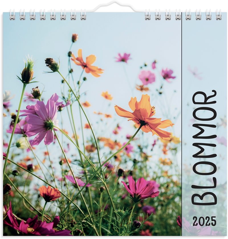 Väggkalender 2025 Blommor