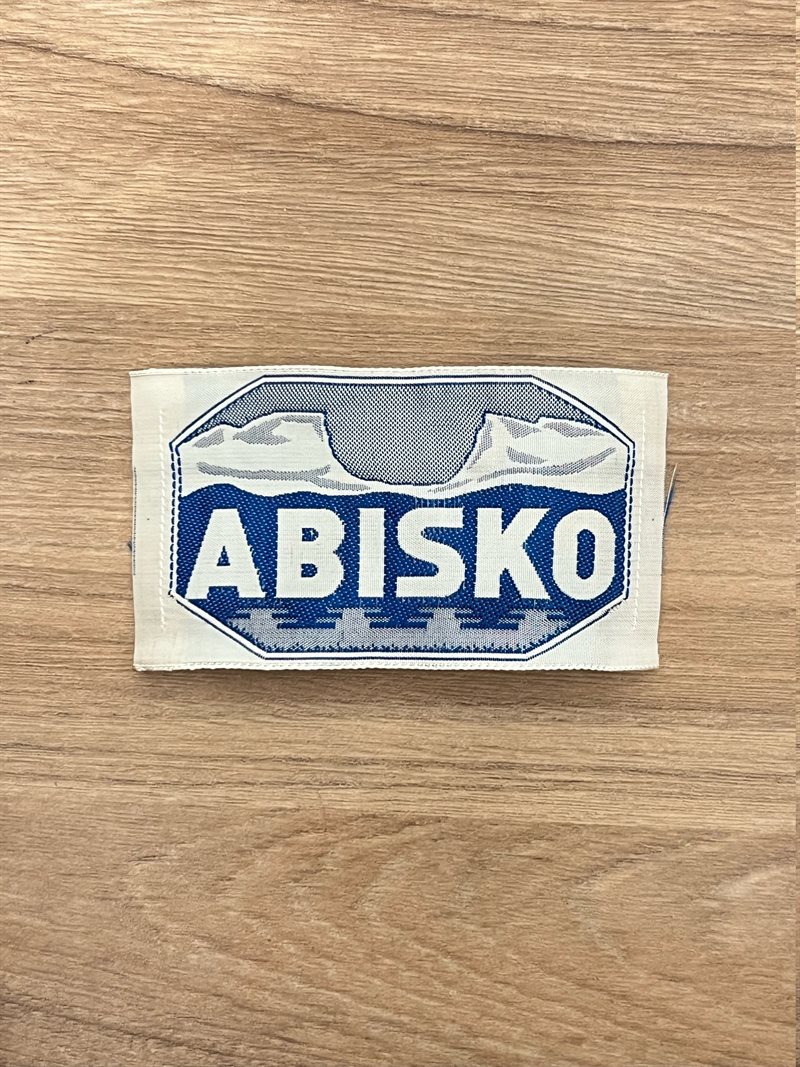 Tygmärke Abisko (blå)