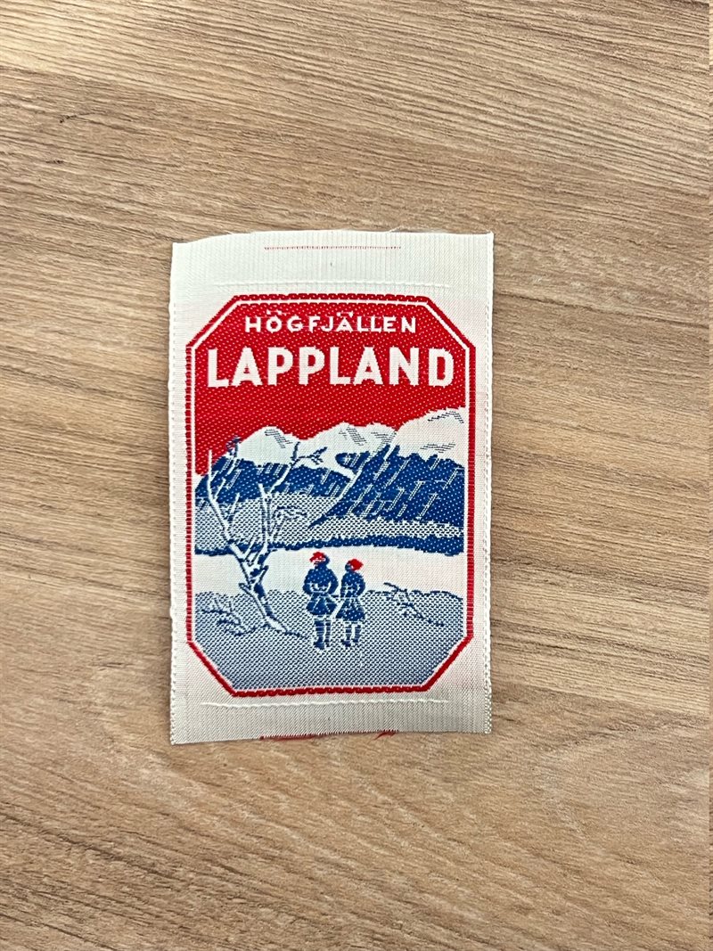 Tygmärke Lappland Högfjällen